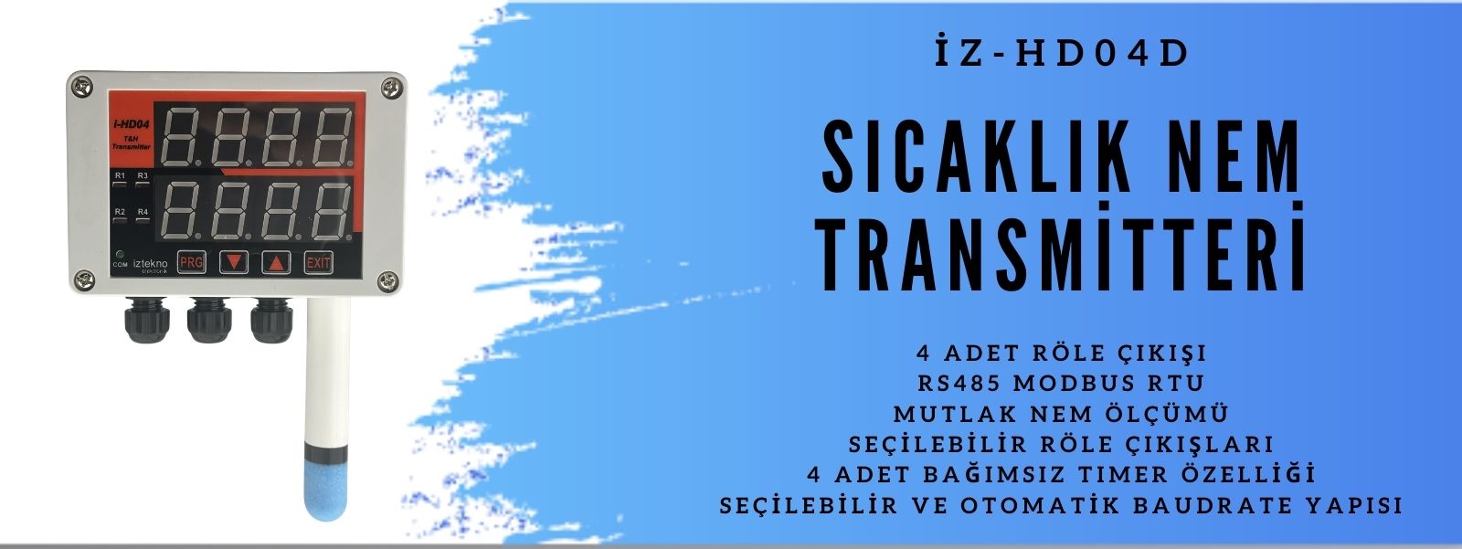 sıcaklık nem transmitterii